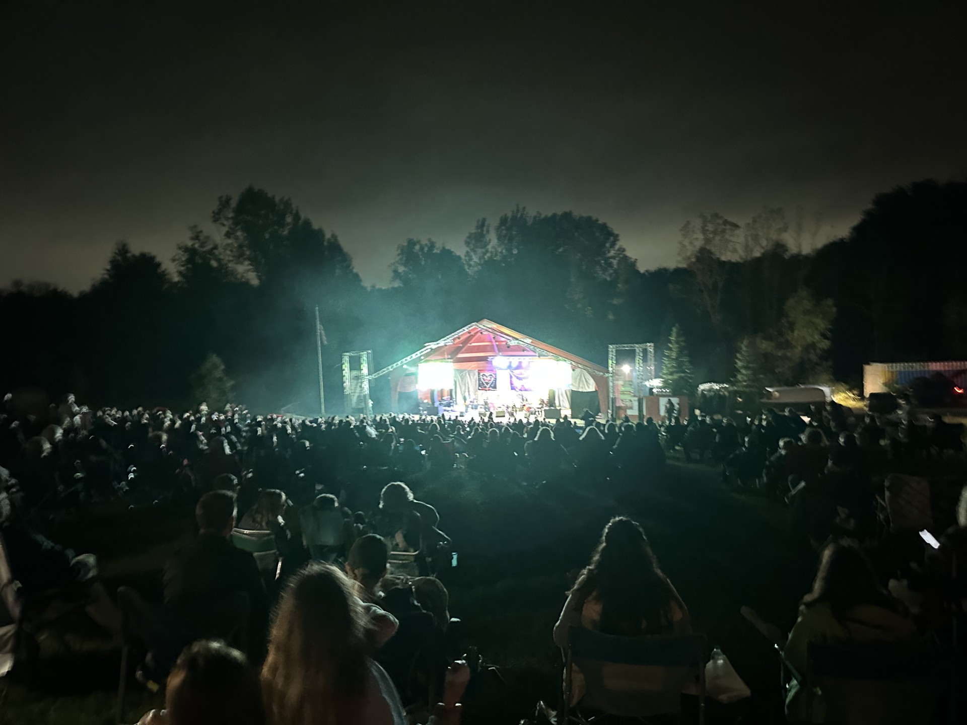 Daytime audience at Wildwood